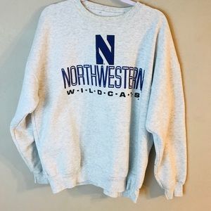 Vtg northwestern comfy sweater